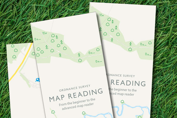 Map reading guide leaflet image